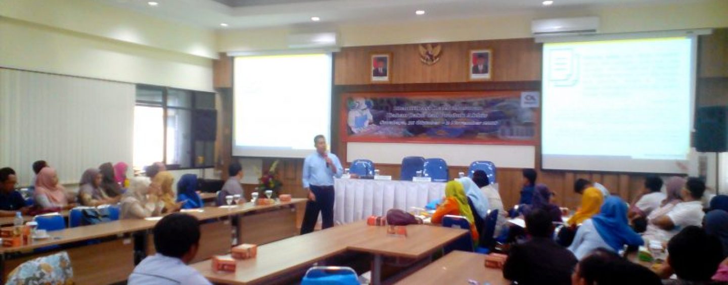 Traceability Identification of Final Product and Raw Material, Giving APRI the Opportunity to Share About Traceability System, Surabaya, November 1, 2018