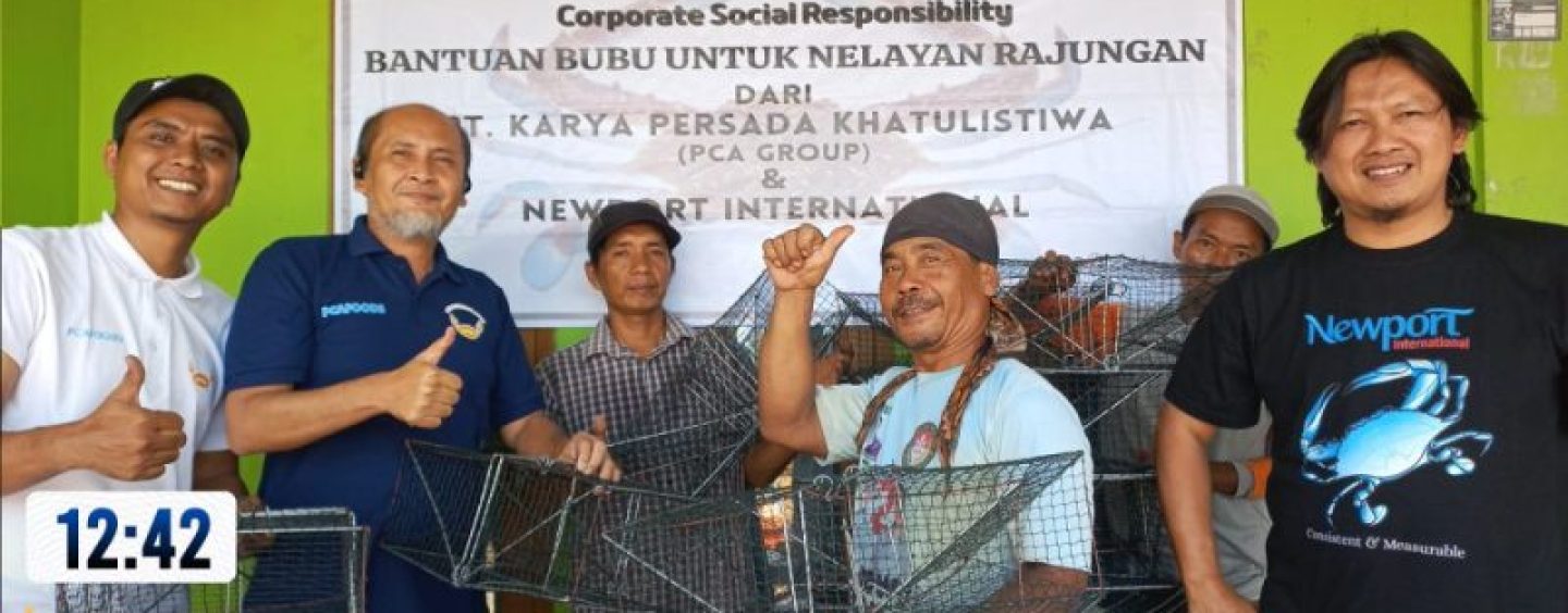 PCA Group Distributes NOAA-Recommended Crab Traps to Support Marine Mammal Fisheries in Demak, Central Java