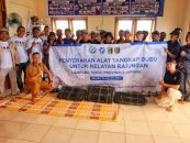 APRI Fishing Gear Swap Disribution Crab Traps to Fishermen in East Lampung