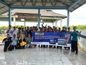 APRI and WWF Indonesia  Conduct ETP Bycatch Handling and Marine Mammal Rescue Training for Blue Swimming Crab Fishers in East Lampung