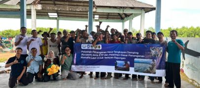 APRI and WWF Indonesia  Conduct ETP Bycatch Handling and Marine Mammal Rescue Training for Blue Swimming Crab Fishers in East Lampung