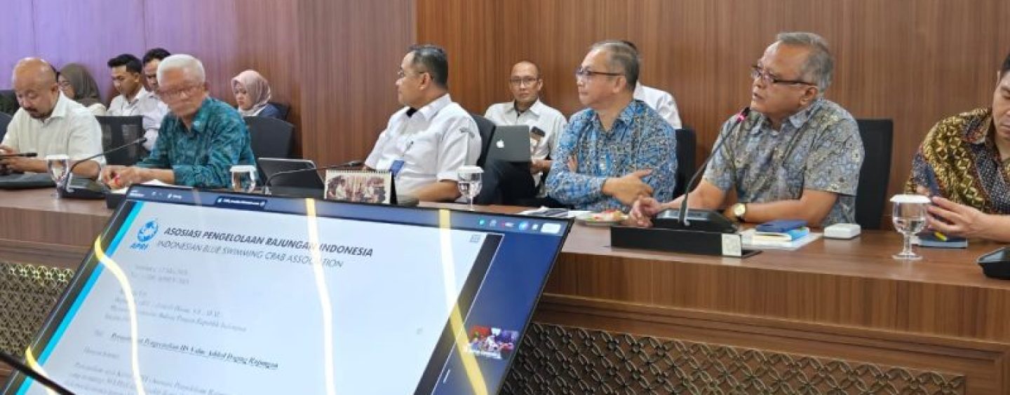 APRI Meets Coordinating Ministry for Food Affairs to Discuss DHE-SDA Regulation Impact on Blue Swimming Crab Industry